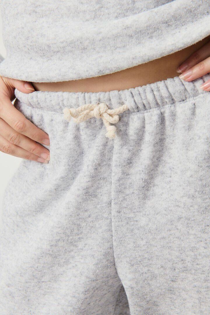 WOMEN'S JOGGERS EVONA MELANGE LIGHT GREY