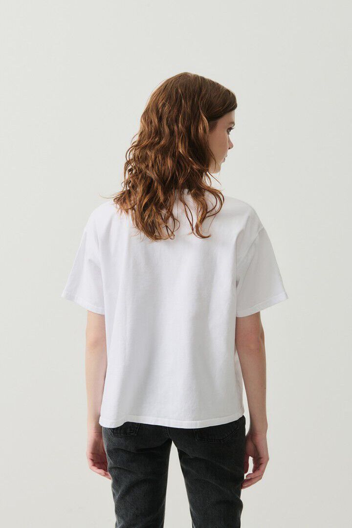 WOMEN'S T-SHIRT FIZVALLEY WHITE