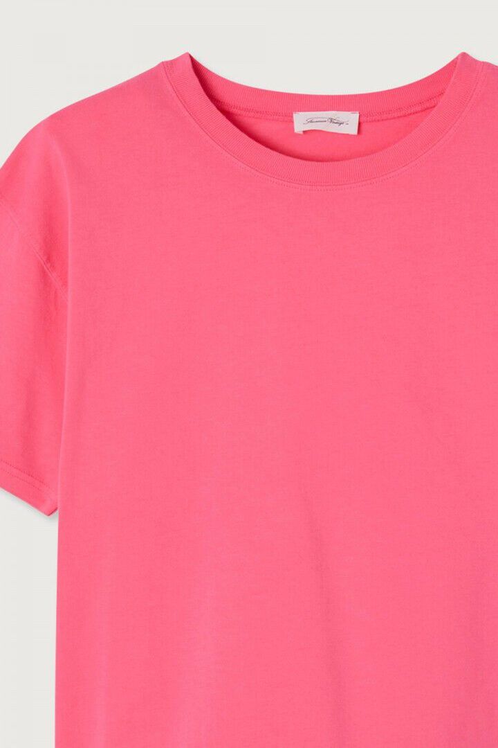 WOMEN'S T-SHIRT FIZVALLEY FLUO PINK