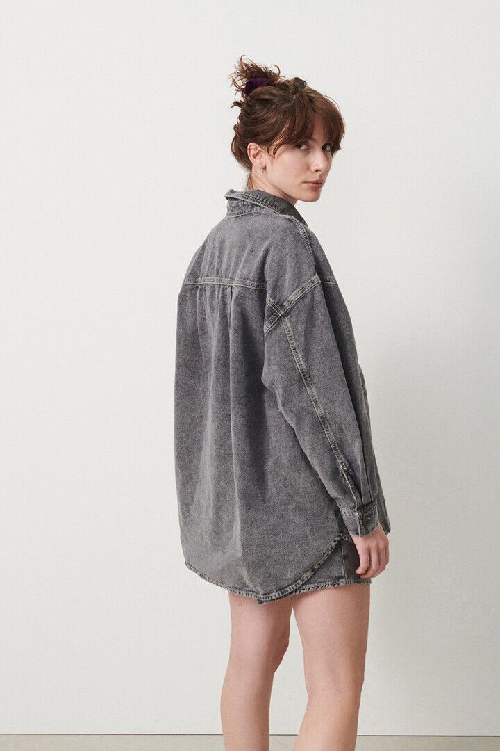 WOMEN'S SHIRT JAZY GREY