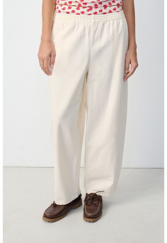 WOMEN'S TROUSERS KOYBAY OFF-WHITE