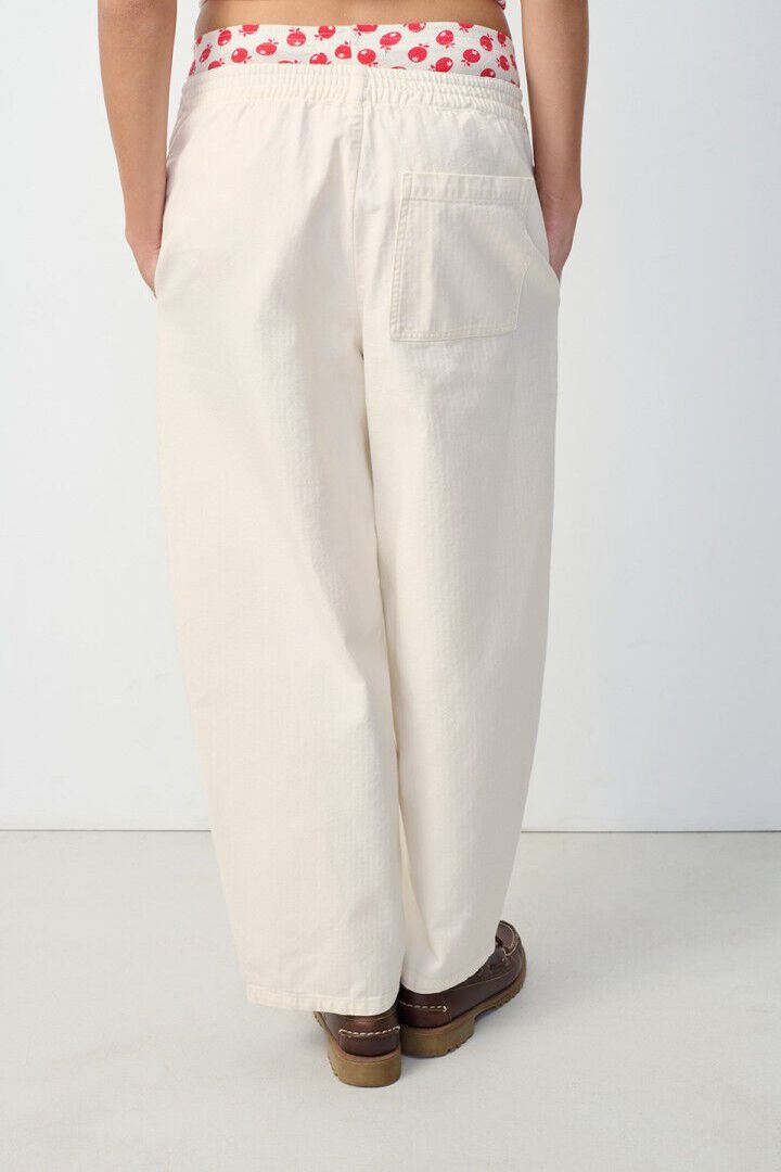 WOMEN'S TROUSERS KOYBAY OFF-WHITE