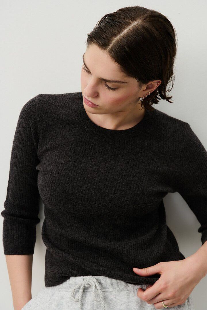 WOMEN'S JUMPER RAXOW CHARCOAL MELANGE
