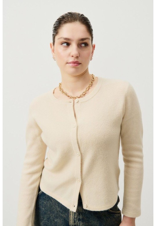 WOMEN'S CARDIGAN RAXOW NATURAL