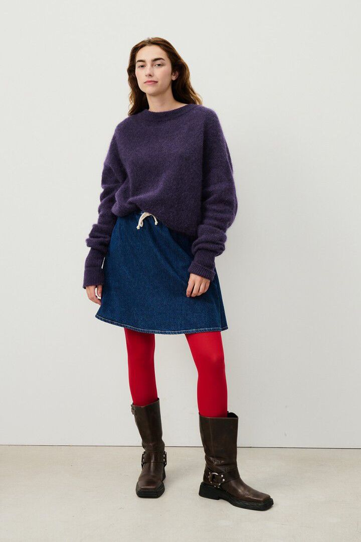 WOMEN'S JUMPER VITOW  ABYSS BLACK MELANGE