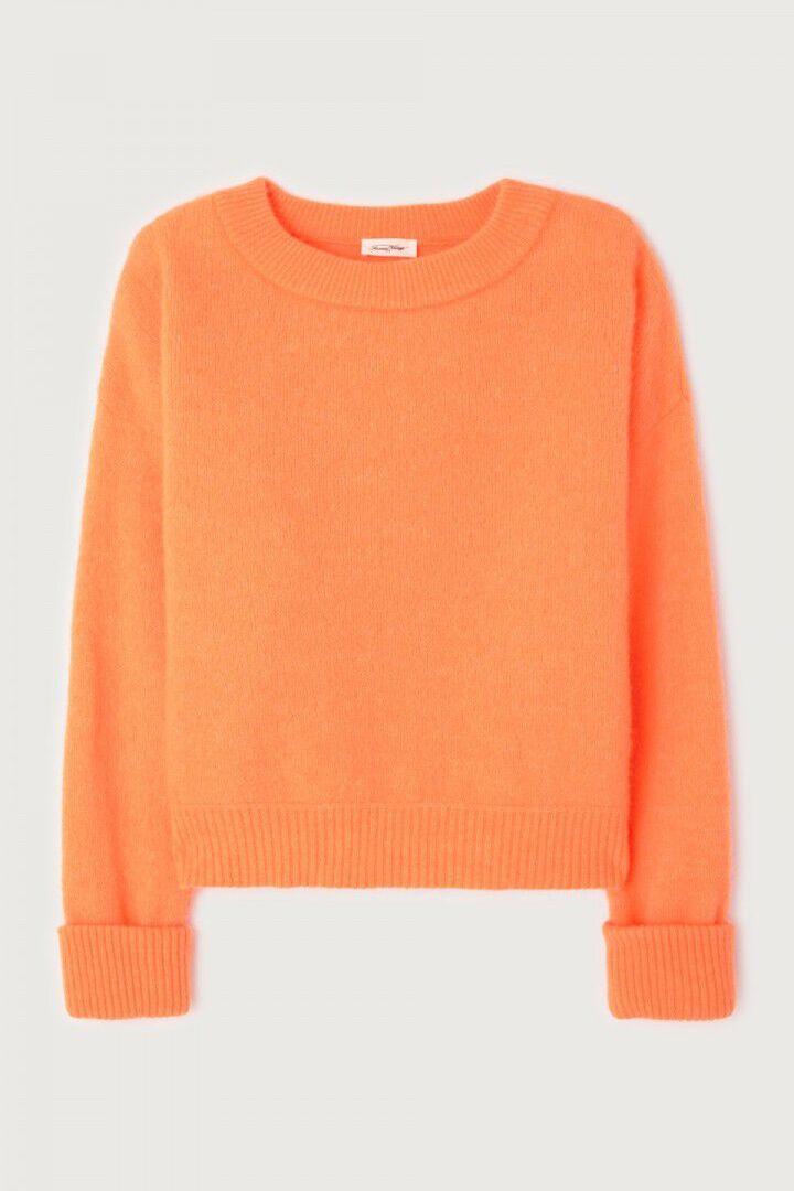 WOMEN'S JUMPER VITOW FLUORESCENT CARROT MELANGE