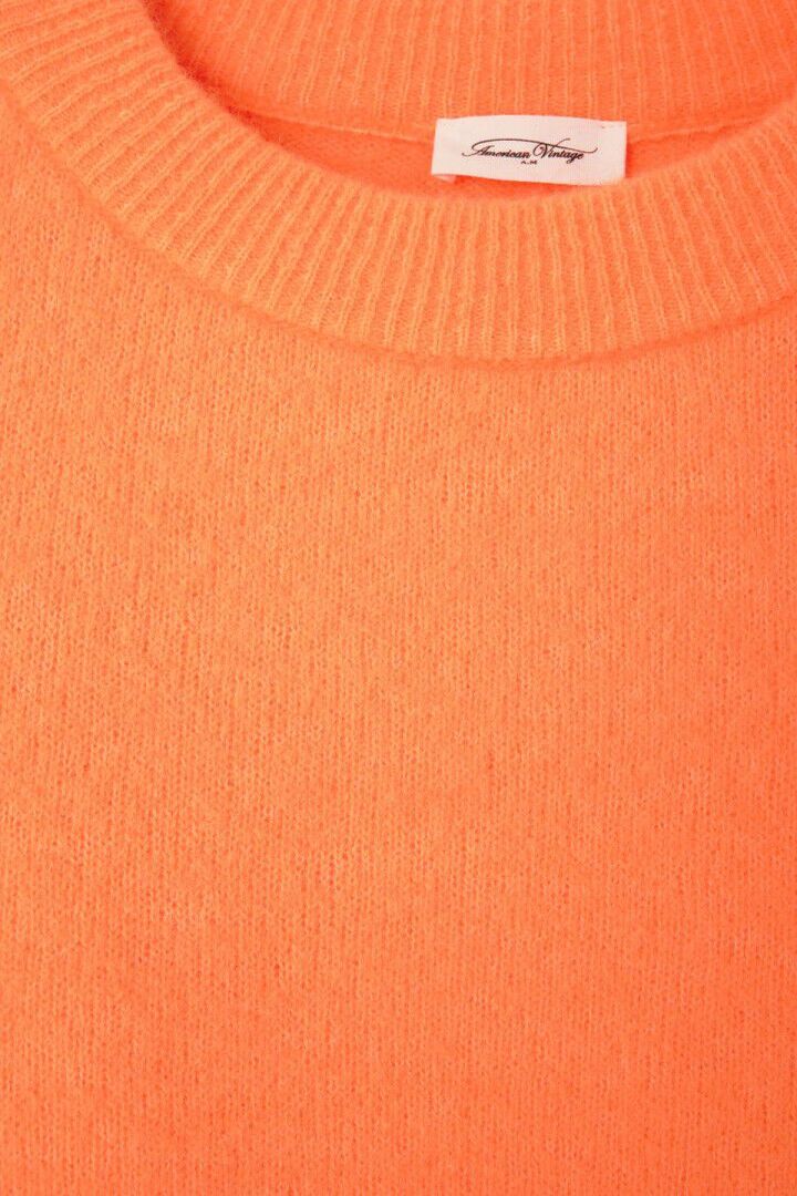WOMEN'S JUMPER VITOW FLUORESCENT CARROT MELANGE