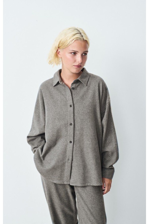 WOMEN'S SHIRT VYLOW HEATHER GREY