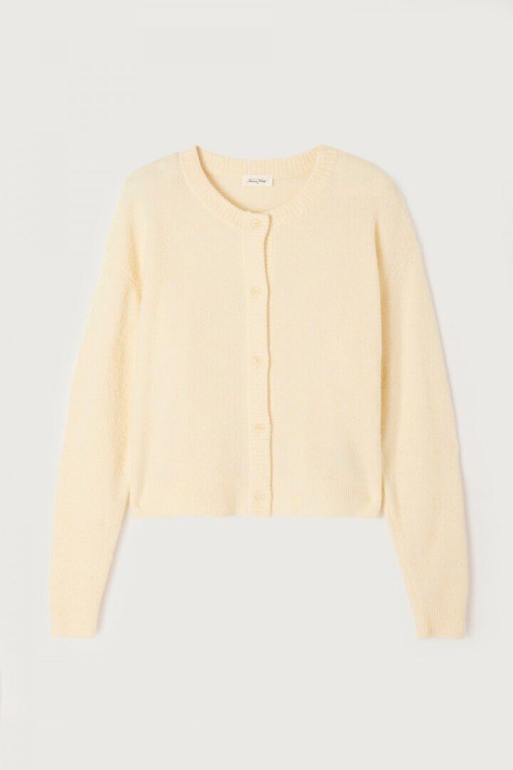 Women's cardigan Damsville Melange Panacotta