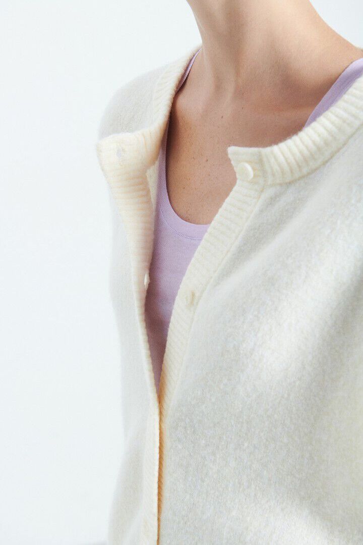 Women's cardigan Damsville Melange Panacotta