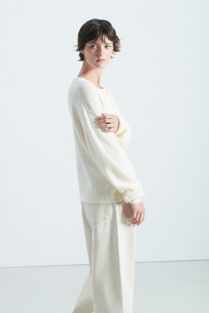 Women's cardigan Damsville Melange Panacotta