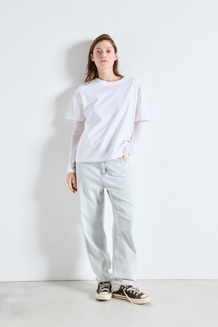WOMEN'S T-SHIRT FIZVALLEY WHITE
