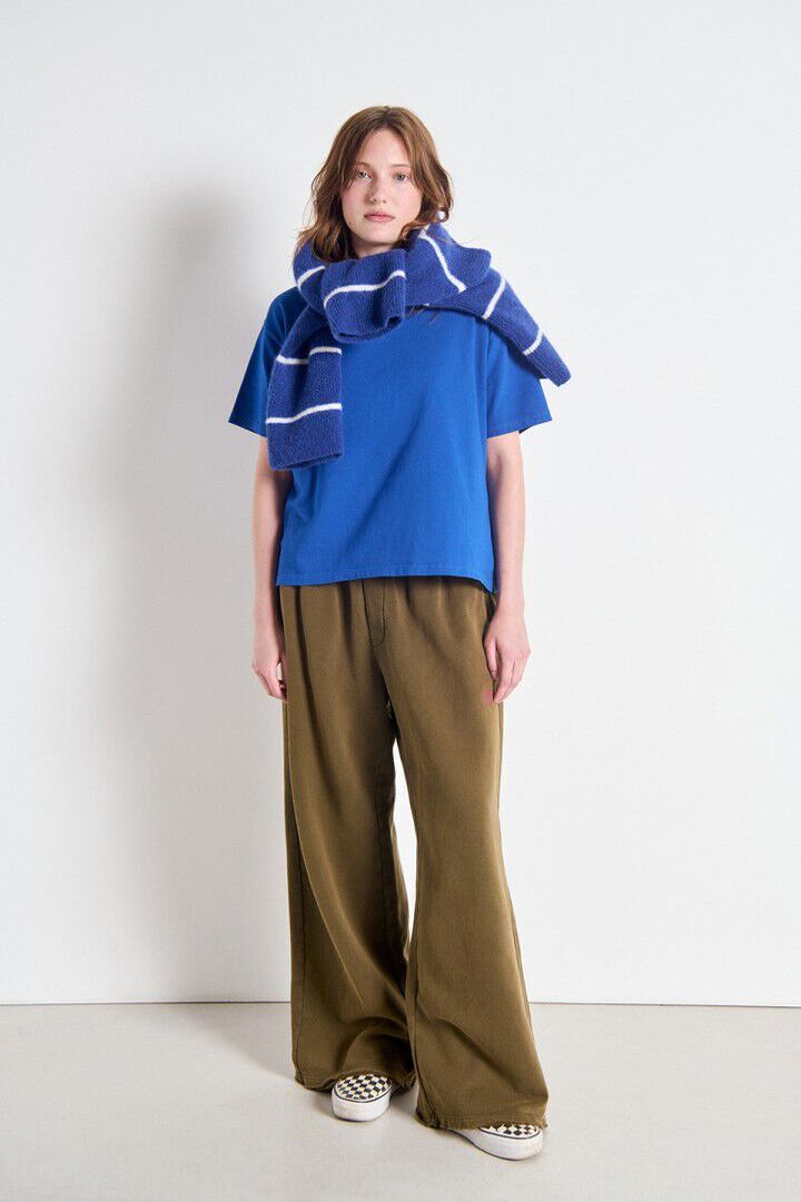 WOMEN'S T-SHIRT FIZVALLEY VINTAGE ROYAL BLUE