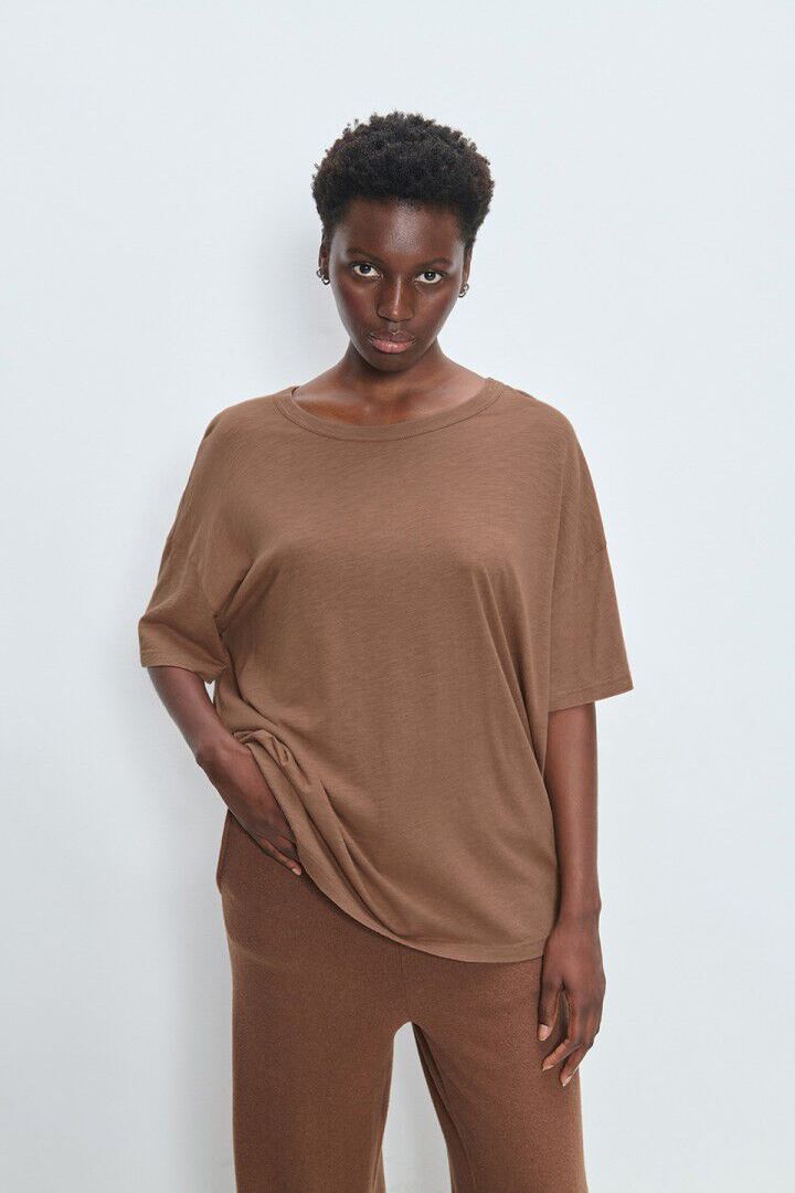 Women's t-shirt Jacksonville Vintage Chocolate