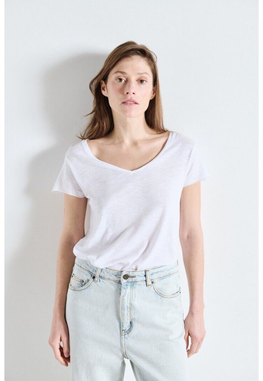 WOMEN'S T-SHIRT JACKSONVILLE WHITE