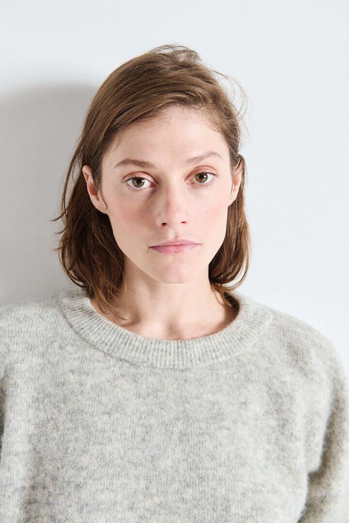 WOMEN'S JUMPER VITOW LIGHT GREY MELANGE