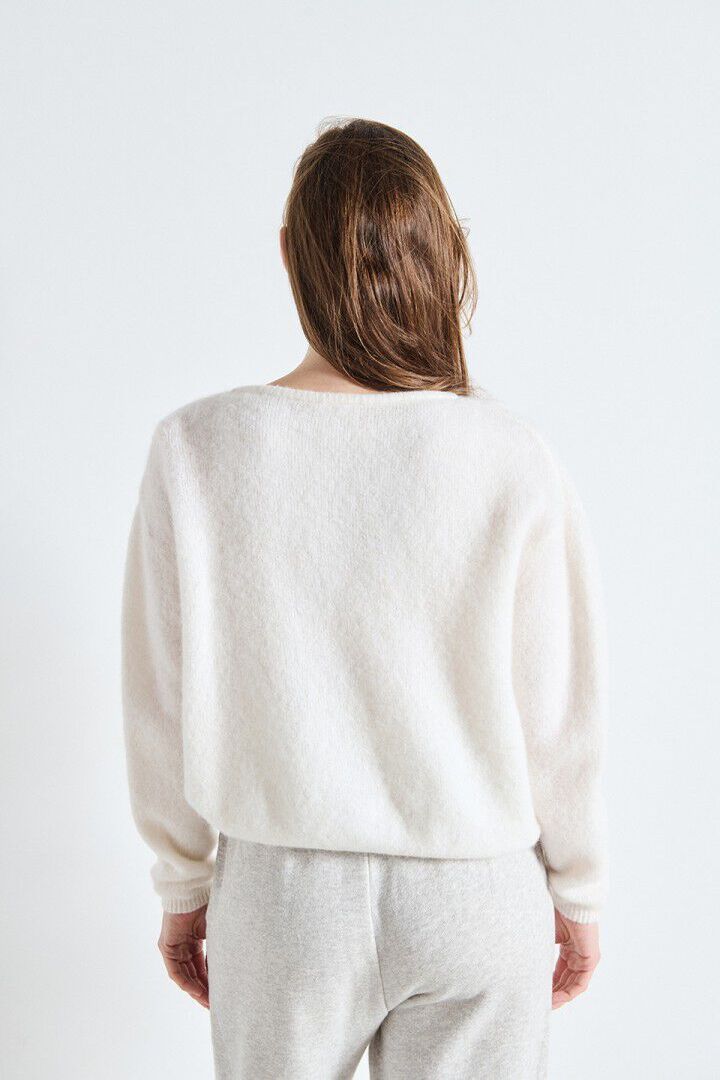 Women's cardigan Vitow White