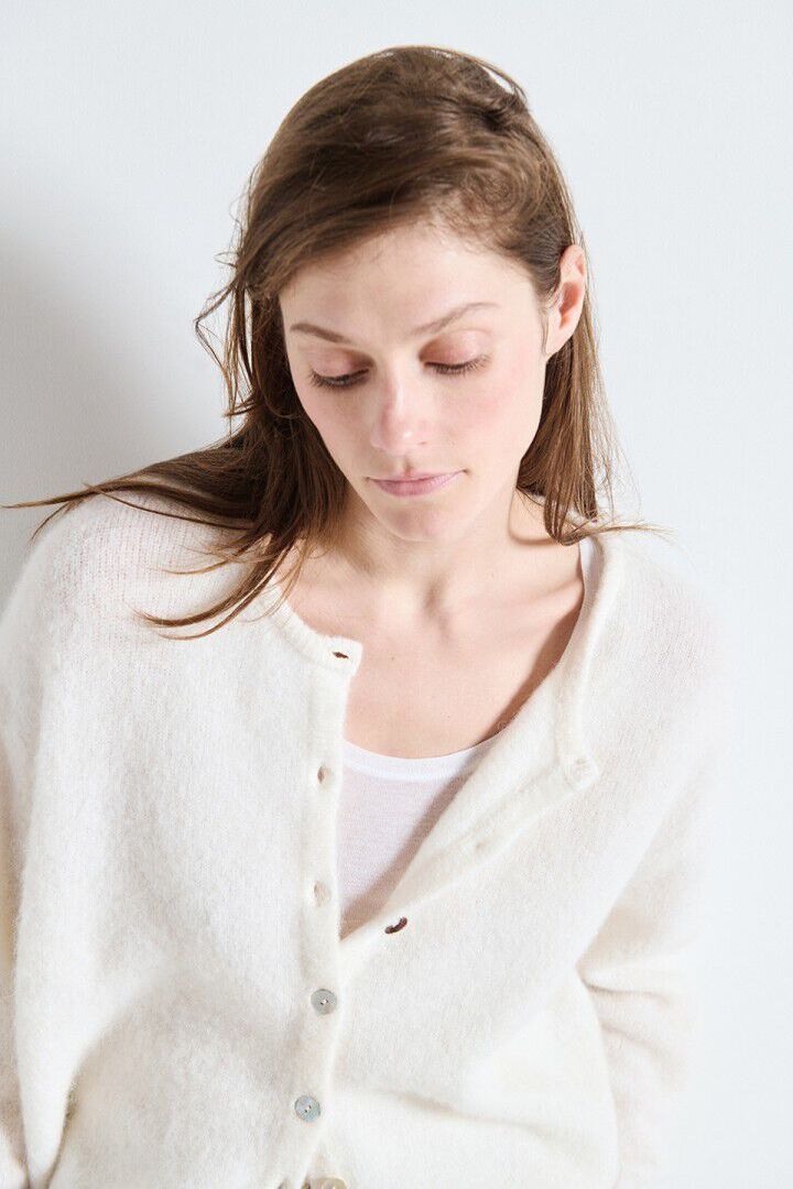 Women's cardigan Vitow White