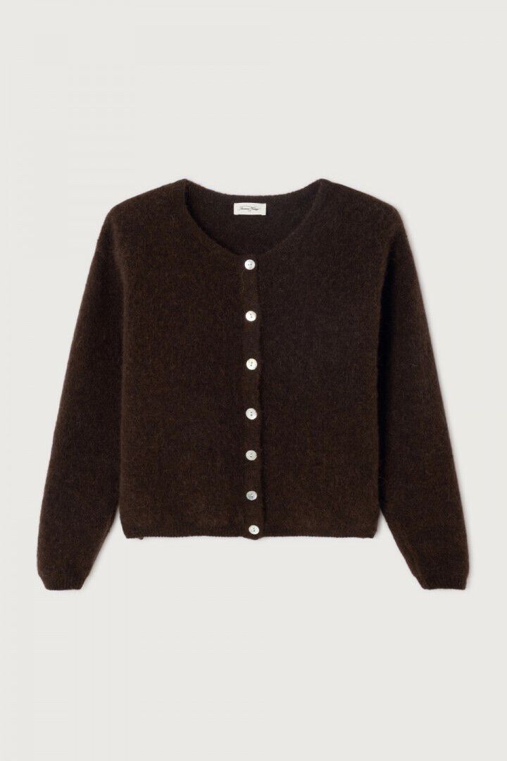 Women's cardigan Vitow Coffee Melange