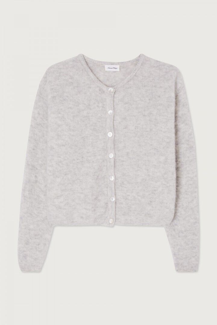 Women's cardigan Vitow Light Grey Melange