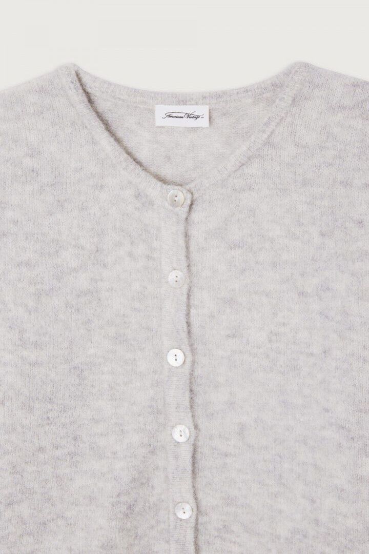 Women's cardigan Vitow Light Grey Melange
