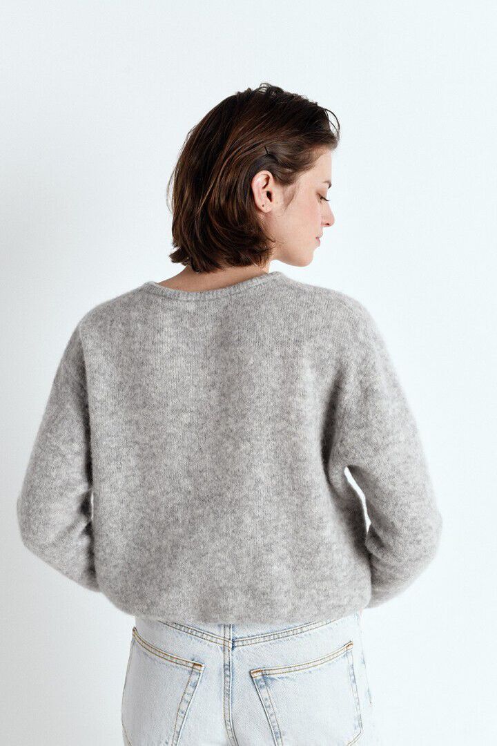 Women's cardigan Vitow Light Grey Melange