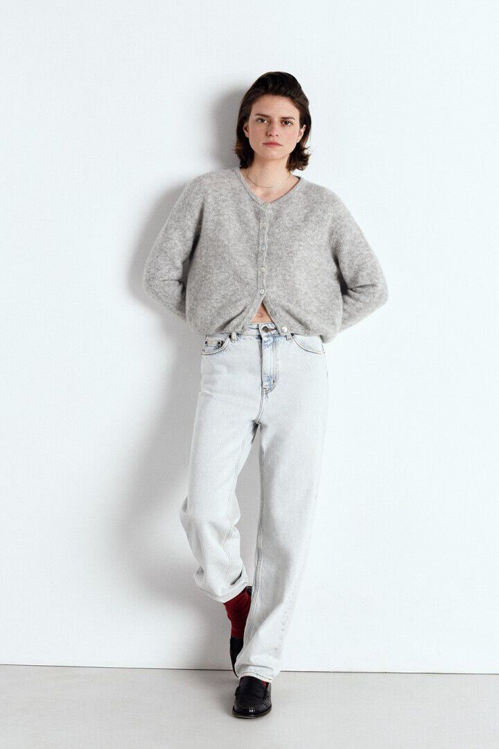 Women's cardigan Vitow Light Grey Melange