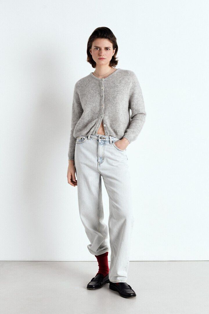 Women's cardigan Vitow Light Grey Melange