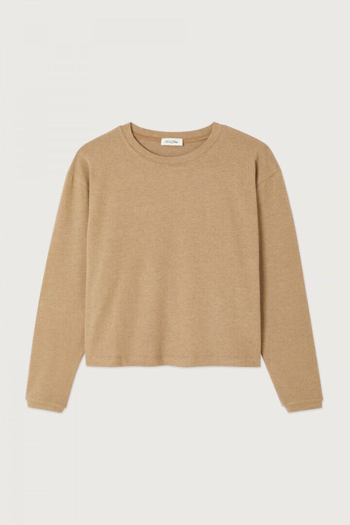 Ypawood women's t-shirt Macchiato Melange