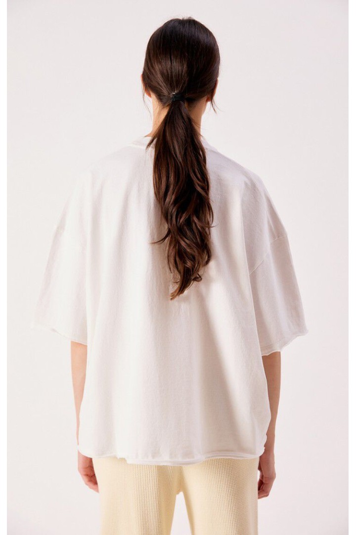 Women's t-shirt Afoma White