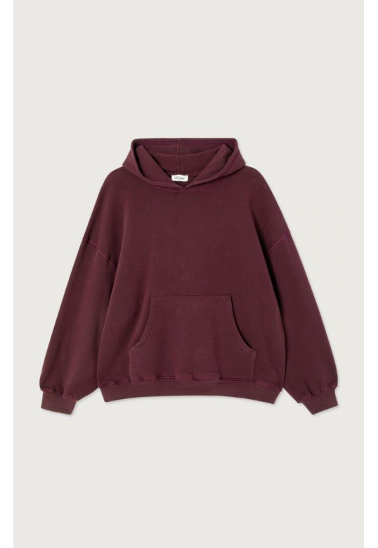 Women's hoodie Atubay WINE LIE