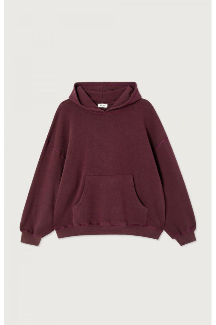Women's hoodie Atubay WINE LIE