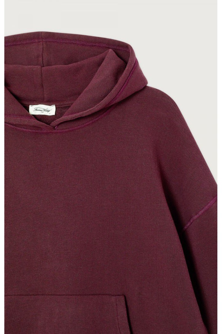 Women's hoodie Atubay WINE LIE