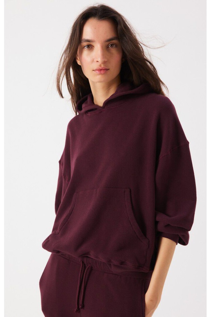 Women's hoodie Atubay WINE LIE