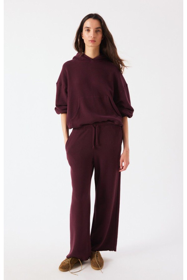 Women's hoodie Atubay WINE LIE