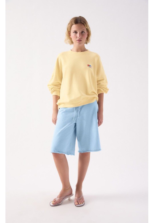 Women's sweatshirt Atubay Ecru