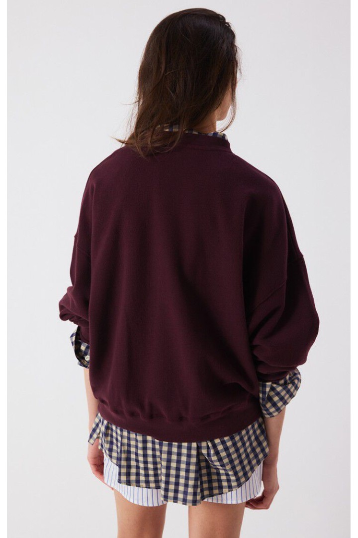 Women's sweatshirt Atubay Wine LIE