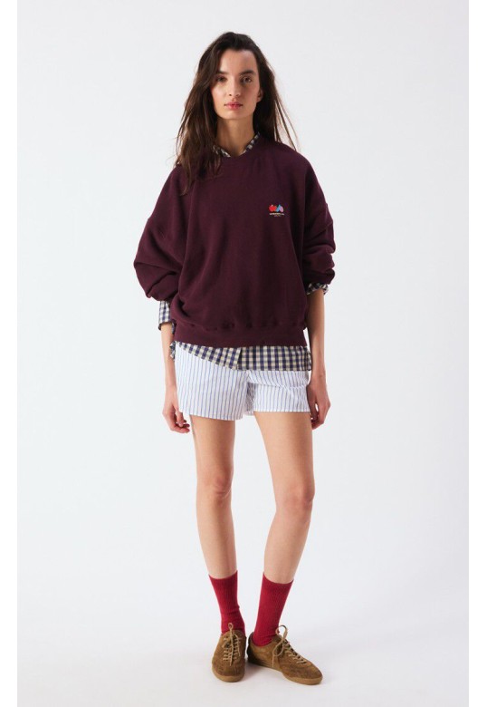 Women's sweatshirt Atubay Wine LIE