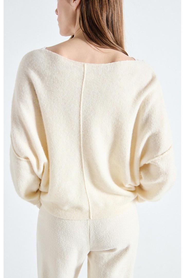 Damsville women's sweater Pannacotta Melange