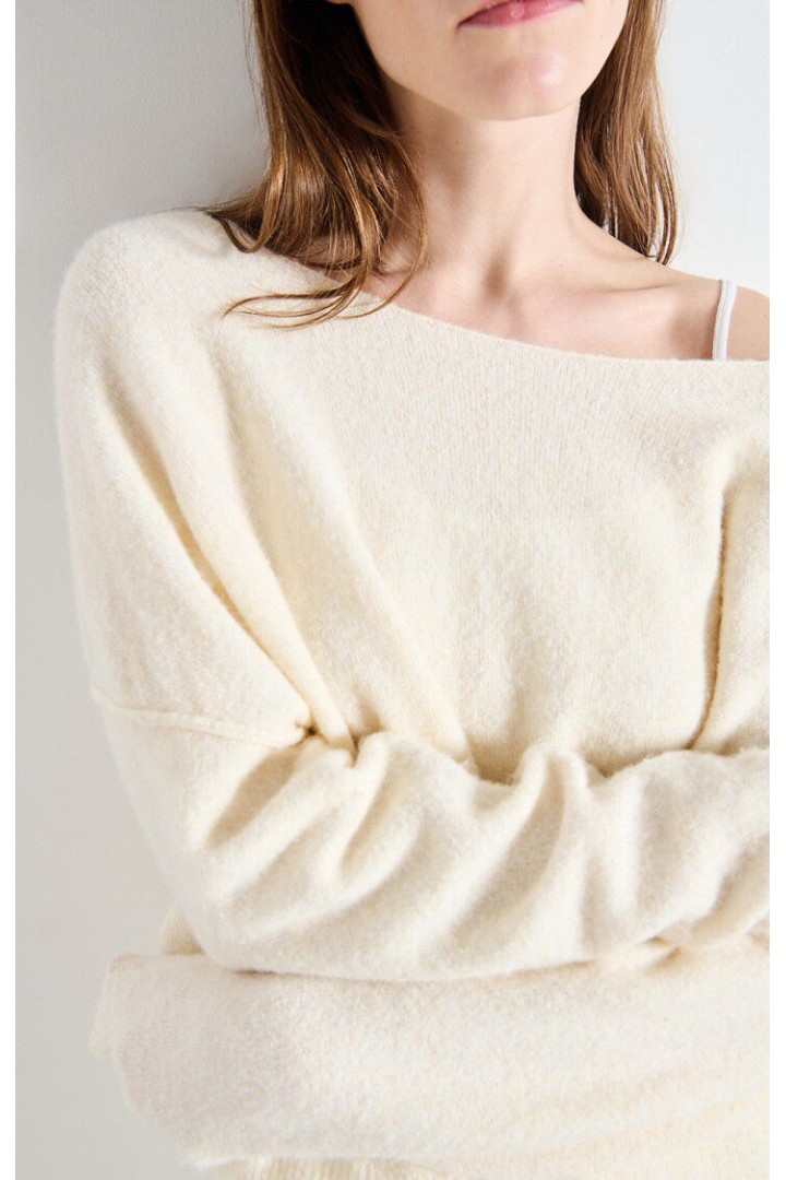 Damsville women's sweater Pannacotta Melange