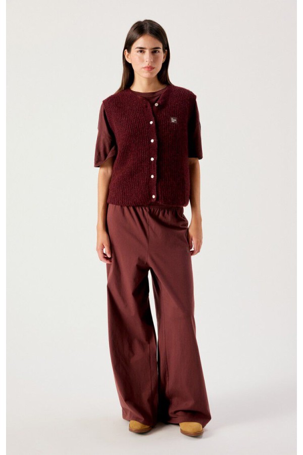 Women's cardigan East MELANGE ACEROLA