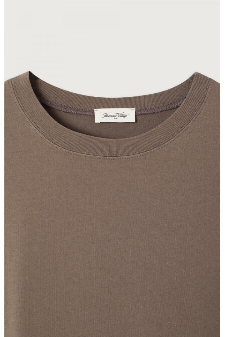 WOMEN'S T-SHIRT FIZVALLEY VINTAGE ASH
