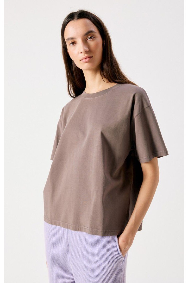 WOMEN'S T-SHIRT FIZVALLEY VINTAGE ASH