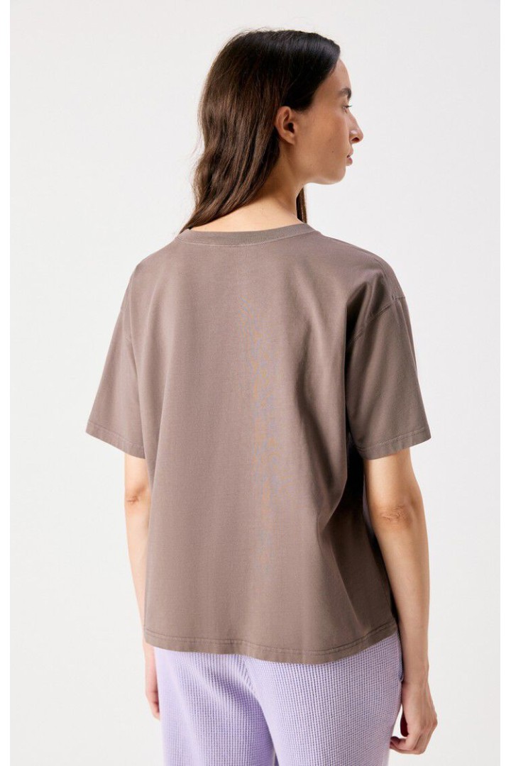 WOMEN'S T-SHIRT FIZVALLEY VINTAGE ASH