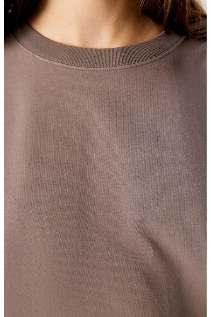 WOMEN'S T-SHIRT FIZVALLEY VINTAGE ASH