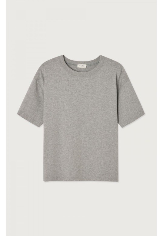 WOMEN'S T-SHIRT FIZVALLEY HEATHER GREY