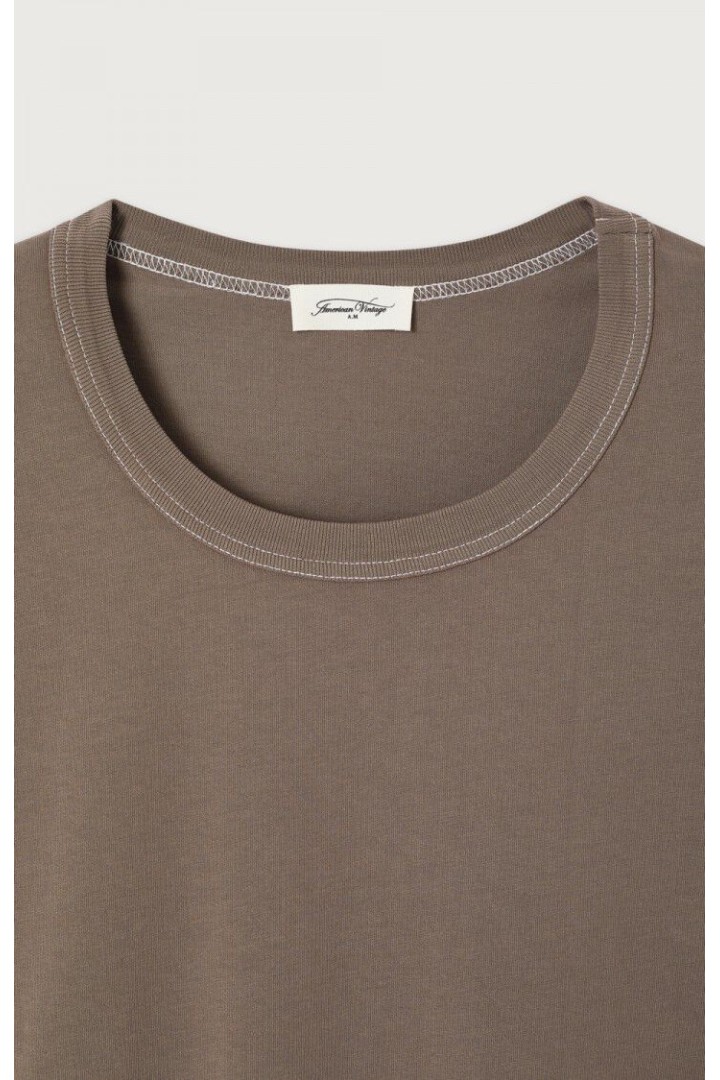 Women's t-shirt Fizvalley Vintage Ash