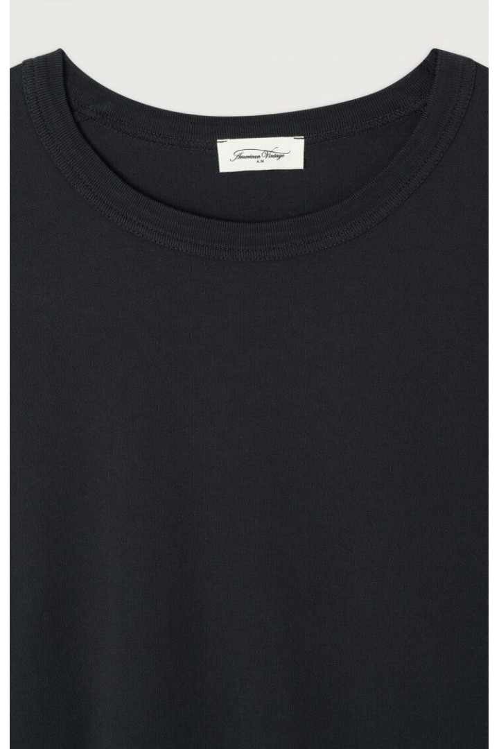 Women's t-shirt Fizvalley Vintage Black