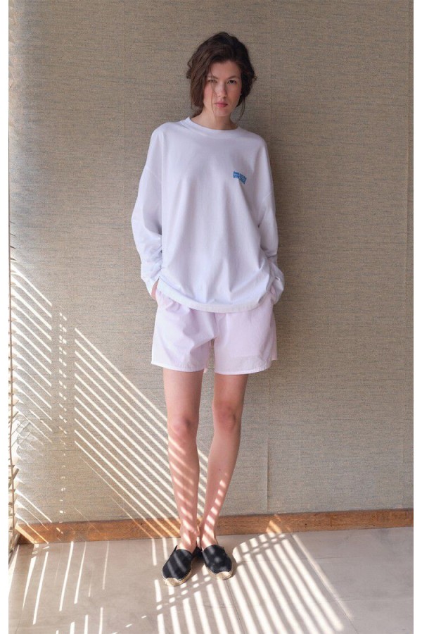 Women's T-shirt Gixy White