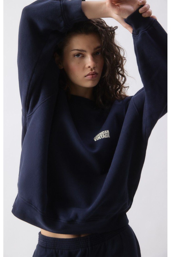 Women's sweatshirt Plizzy VINTAGE NAVY